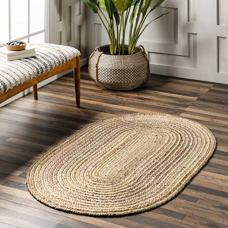 Nuloom Draya Casual Braided Jute Area Rug 3ft x 5ft TADC01C-305O